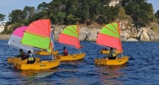  Velero en Optimist a Crozon Morgat